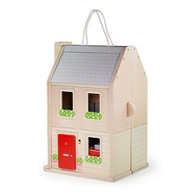 Bigjigs Toys Sklopiva kućica s priborom, Bigjigs Toys