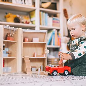 Bigjigs Toys Sklopiva kućica s priborom, Bigjigs Toys