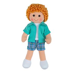 Bigjigs Toys Tkanena lutka Jacob 28 cm