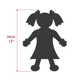 Bigjigs Toys Tkanena lutka Katie 34 cm