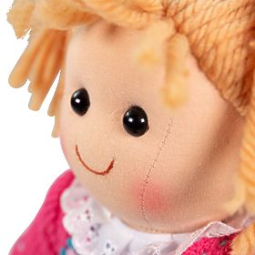 Bigjigs Toys Tkanena lutka Maggie 34cm, Bigjigs Toys