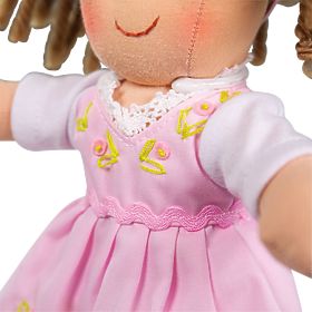 Bigjigs Toys Tkanena lutka Rose 28 cm, Bigjigs Toys
