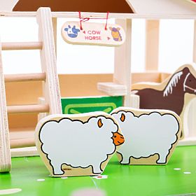 Bigjigs Toys Velika drvena farma