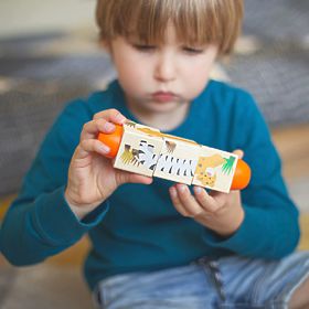 Bigjigs Toys Život u džungli s motornim koturaljkama