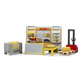 Bruder BWORLD Dostavna služba DHL s priborom