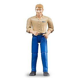 Bruder BWORLD Figura muškarca plave hlače