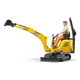 Bruder BWORLD Mikro bager JCB s figuricom, Bruder