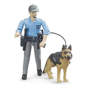 Bruder BWORLD Policajac s psom, Bruder