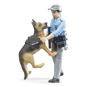 Bruder BWORLD Policajac s psom, Bruder