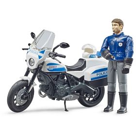 Bruder BWORLD policijski motocikl Ducati Scrambler s vozačem