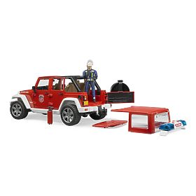 Bruder Crveni vatrogasni JEEP WRANGLER s figuricom i priborom
