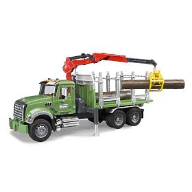 Bruder Kamion MACK Granit transporter drva, Bruder