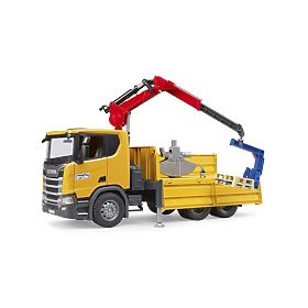 Bruder Kamion Scania s kranom