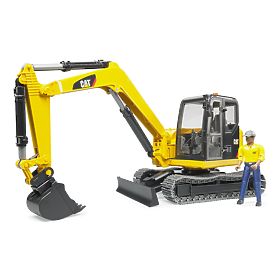 Bruder Mini bager CAT s figuricom