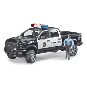 Bruder policijski automobil RAM s policajcem, Bruder