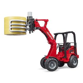 Bruder prednji utovarivač Schäffer s hvataljkama za rukovanje balama