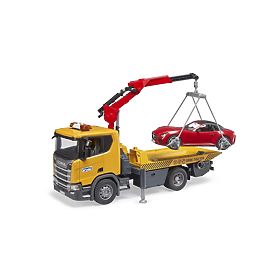 Bruder Scania Super 560R vučna služba s automobilom, Bruder
