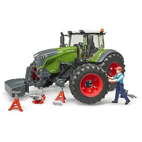 Bruder Traktor Fendt 1050 Vario s mehaničarom i radioničkim alatom 1:16