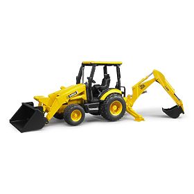 Bruder traktor JCB MIDI prednji utovarivač s rovokopačem, Bruder