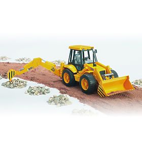 Bruder traktor JCB prednji utovarivač s bagerom, Bruder