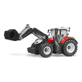 Bruder traktor Steyr 6300 Terrus CVT s prednjim utovarivačem, Bruder