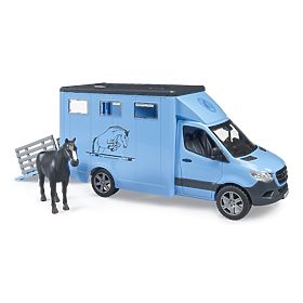 Bruder Vozilo za prijevoz životinja MB Sprinter s figurom konja