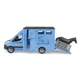 Bruder Vozilo za prijevoz životinja MB Sprinter s figurom konja