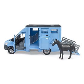 Bruder Vozilo za prijevoz životinja MB Sprinter s figurom konja