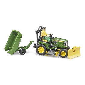 Bruder Vrtni traktor John Deere X949 s vrtlarom, Bruder