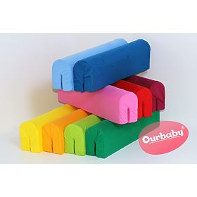 Zaštitnik za ogradu kreveta - T25 - višebojni, Litdrew foam