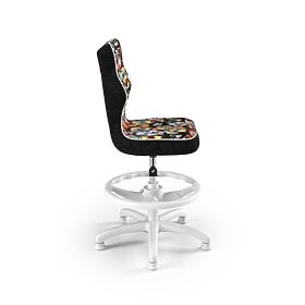 Dječja ergonomska stolica za pisaći stol prilagođena visini 119-142 cm - životinje, ENTELO