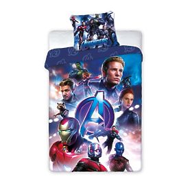 Dječja posteljina 140x200 cm + 70x90 cm Avengers, Faro, Avengers