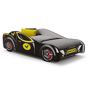 Dječji krevet auto Batcar crni 160x80