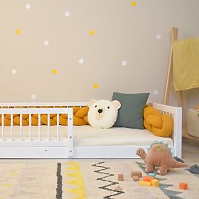 Dječji krevet Montessori Woodie Plus - bijela, Ourbaby®