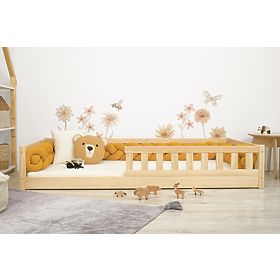 Dječji niski krevet Montessori Meadow - prirodni