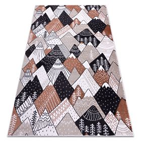 Dječji tepih FUN Tops, planine, krem, F.H.Kabis