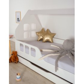 Kućni krevet Woody 160 x 80 cm - bijeli