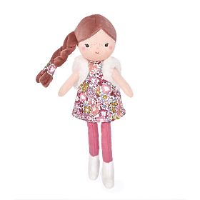 Doudou Jolijou Lutka Julia 25 cm ružičasta