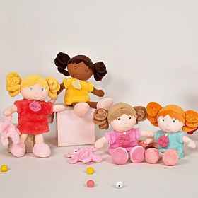 Doudou Jolijou Lutka Miss Rose 21 cm