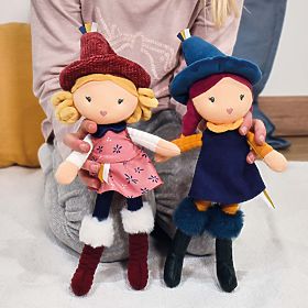 Doudou Jolijou Tkanene lutke Vještice 24 cm, Doudou Jolijou Paris