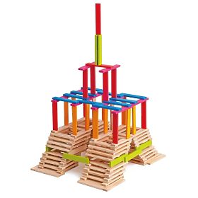 Drvene kocke planks 200 komada