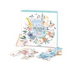 Drvene puzzle - svijet, Vilac
