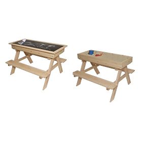 Drveni vrtni set