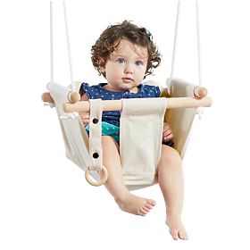 2Kids Toys Dječja tekstilna ljuljačka 100% pamuk bež