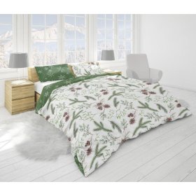 Pamučna posteljina Twigs 140x200 cm + 70x90 cm, Faro