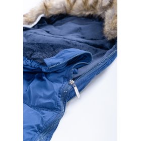 Zimska vreća za kolica Mouse - tamno plava, Ourbaby