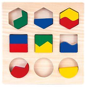 Geometrijska slagalica OBLICI I BOJE