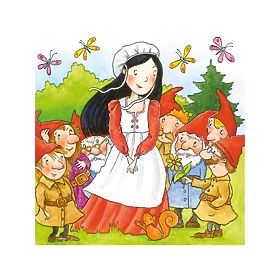 Goki Drvene kocke Bajke 9 kom