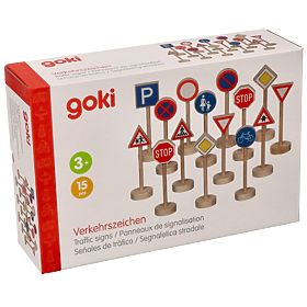 GOKI - drveni edukativni prometni znakovi, Goki