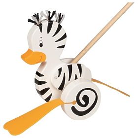Životinja za vuču na štapu Goki - pače Zebra